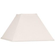 Brentwood Beige Linen Square Lamp Shade 7X17x13