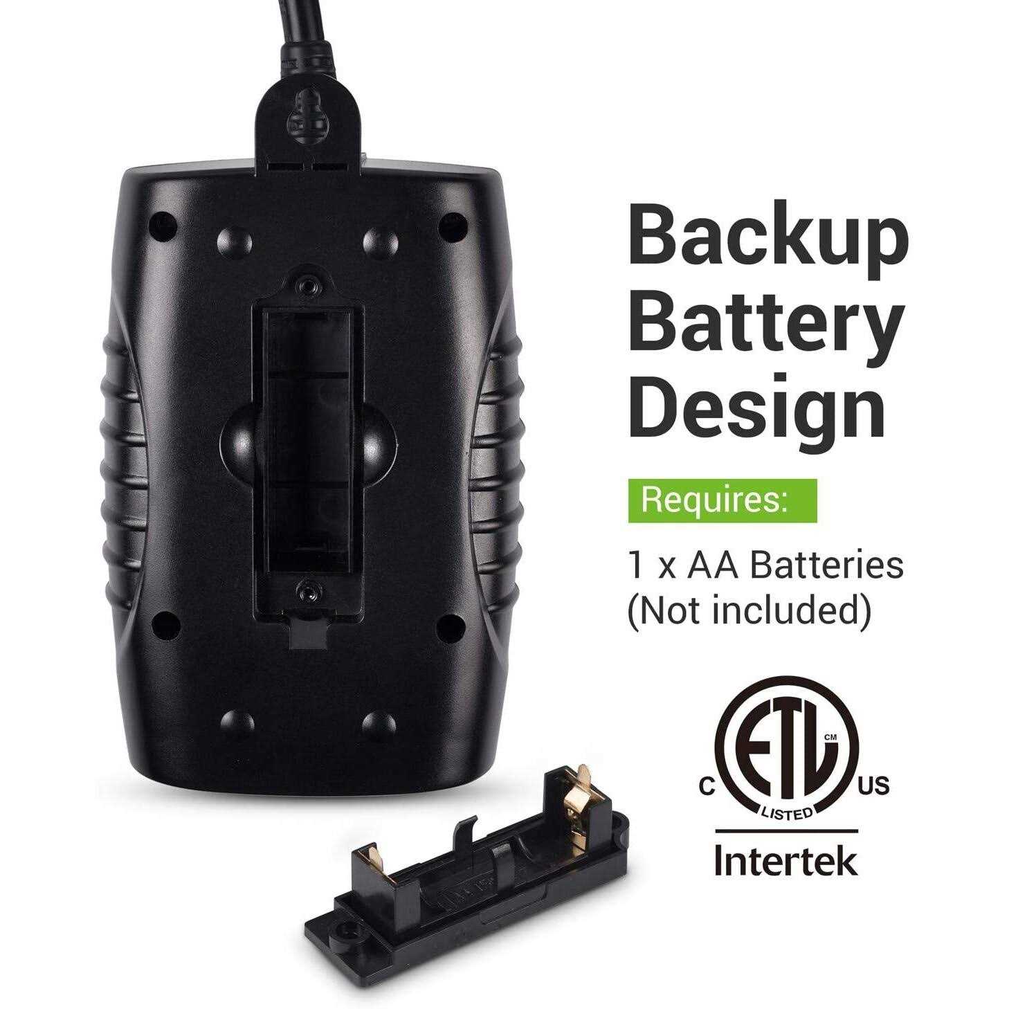 BN-LINK 7 Day Outdoor Heavy Duty Digital Programmable Timer BND/U78 - Image 2