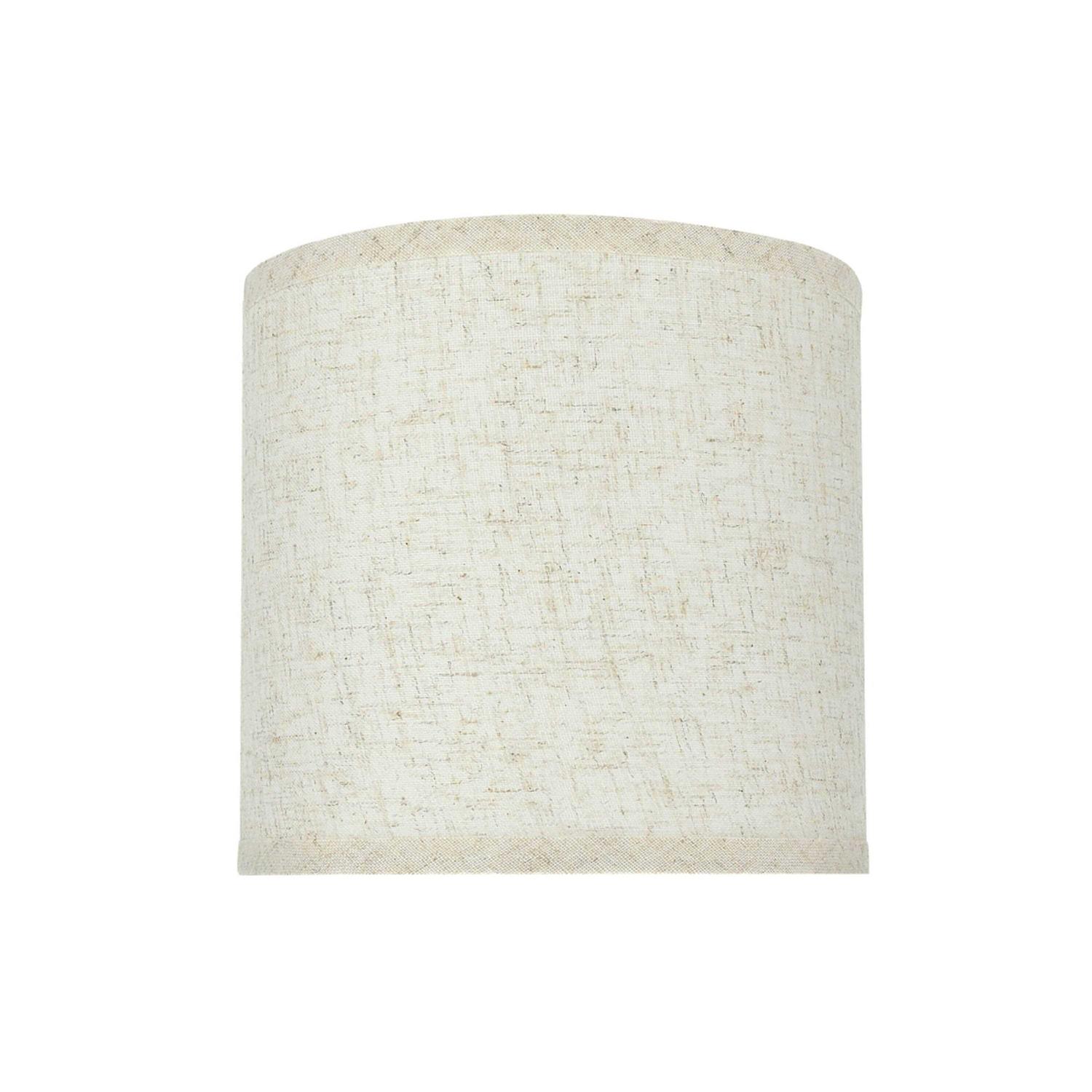 Aspen Creative Corporation 8&” Linen Drum Lamp Shade