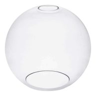 2-1/4 in. Fitter Small Clear Glass Globe Pendant Lamp Shade