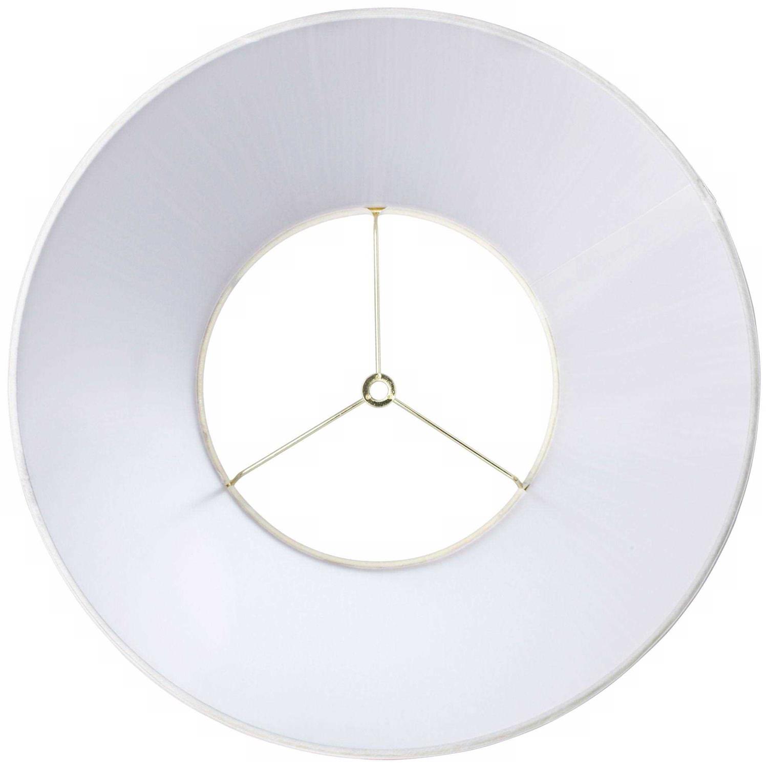 Brentwood Collection Empire Mushroom Pleated Lamp Top x Bottom x High Replacement - Image 2