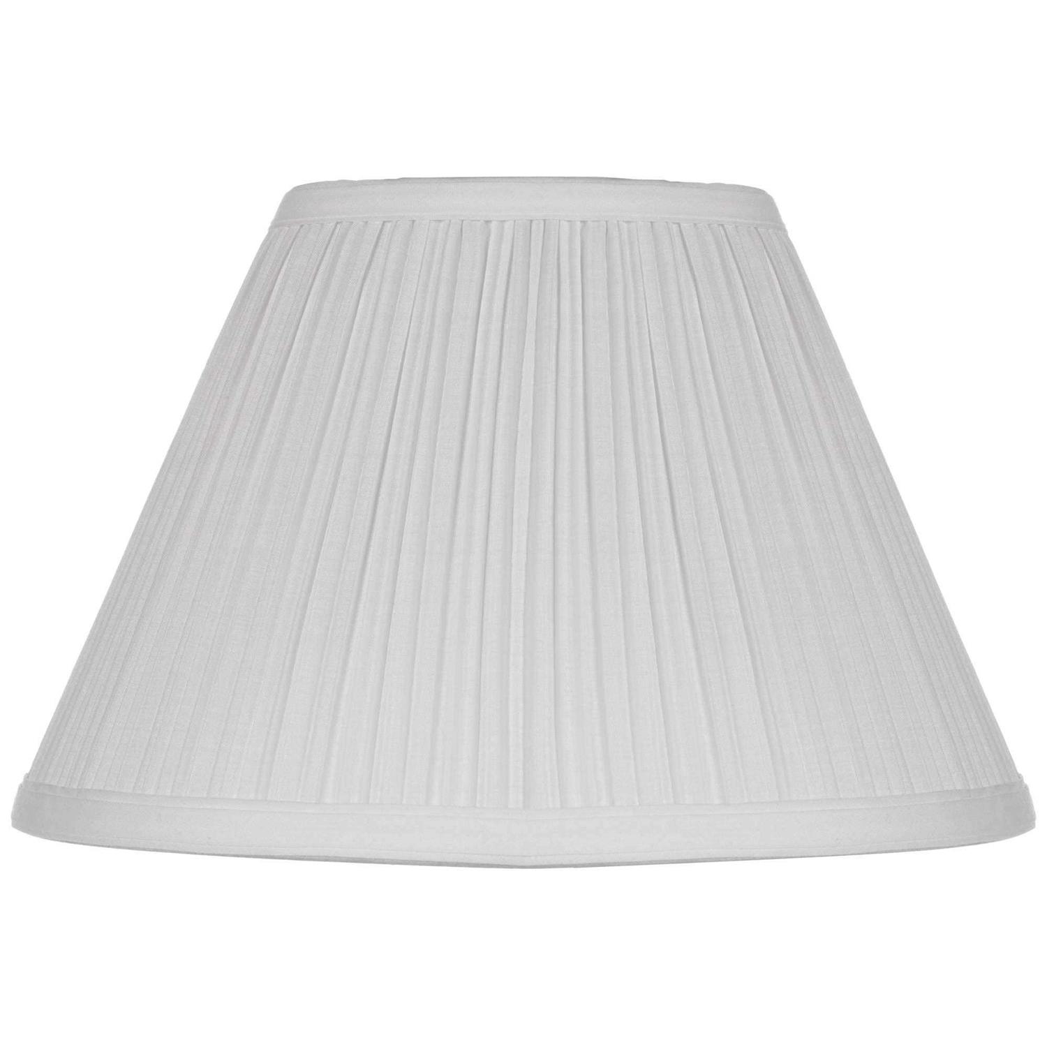 Brentwood Collection Empire Mushroom Pleated Lamp Top x Bottom x High Replacement