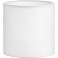 Progress Lighting Elara White Linen Accessory Drum Shade P860059-000