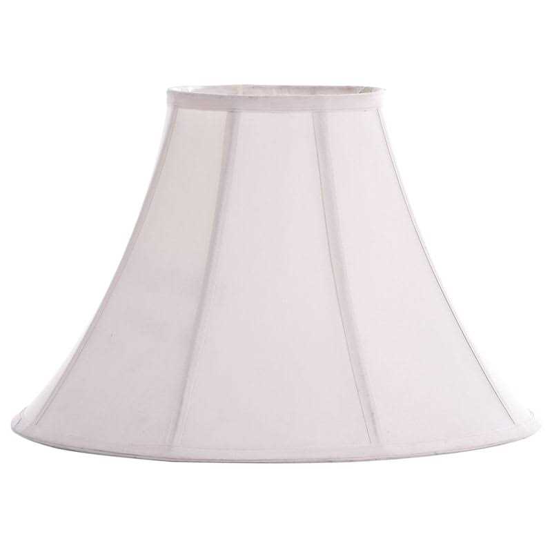 At Home Ivory Round Bell Oversized Lamp Shade