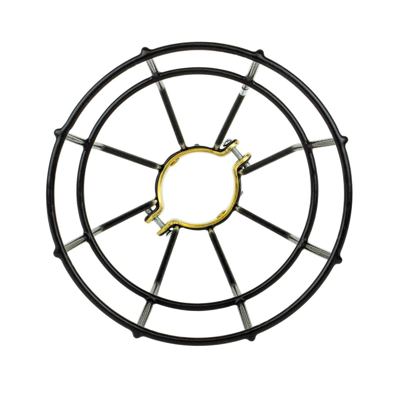 Newhouse Lighting WLG1B Ca Metal Guard for Ceiling Fan, Pendant String Light and Vintage Lamp Shades/Cover - Image 5