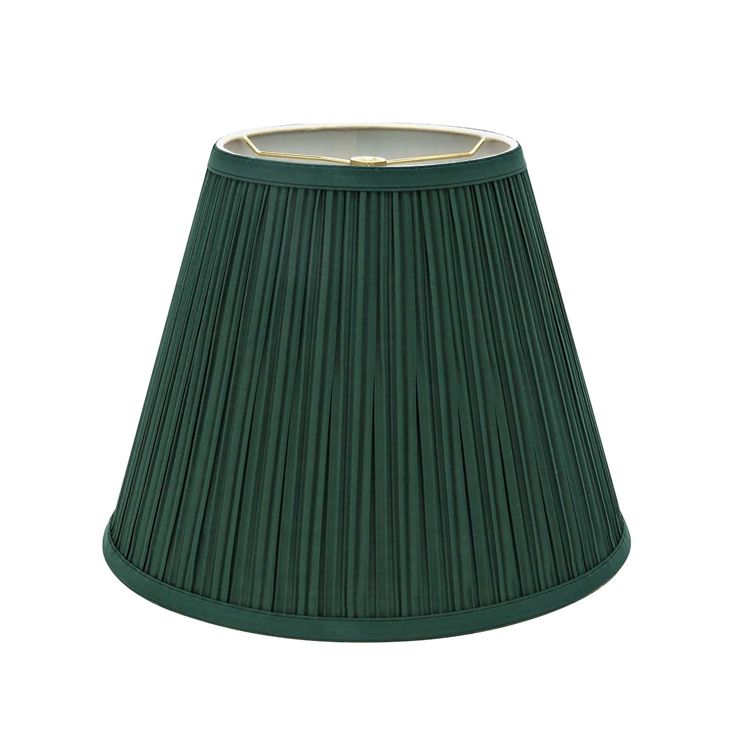 Aspen Creative Pleated Empire Spider Construction Lamp Shade