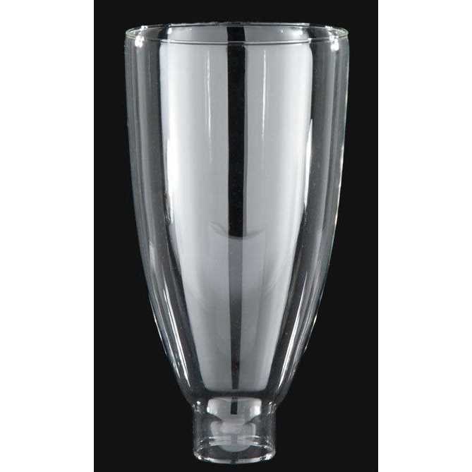 B&P Lamp 6 1/2 Inch Clear Glass Colonial Style Lamp Shade for Sconces and other Lighting Fixtures - Image 3