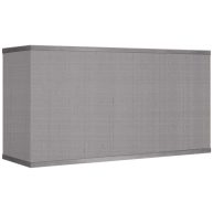 Possini Euro Design Rectangular Lamp Shade Faux Silk Large 17 inch Wide x 8 inch Deep x 10 inch High Spider with Harp and Finial Fitting 30P