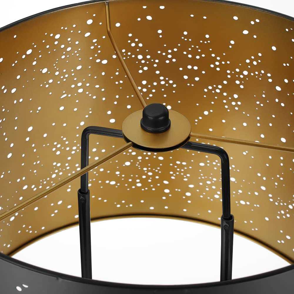 8 9 10 11 12 inch Lamp Shade Harp Holder, ALUCSET Adjustable Lamp Harp Kit, Fit Both Standard Lamp Rod and E14 E26 E27 Light Base UNO Fitter Adapter - Image 4