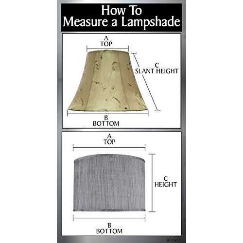 Aspen Creative Hardback Empire Shape Spider Construction Lamp Shade - Image 5