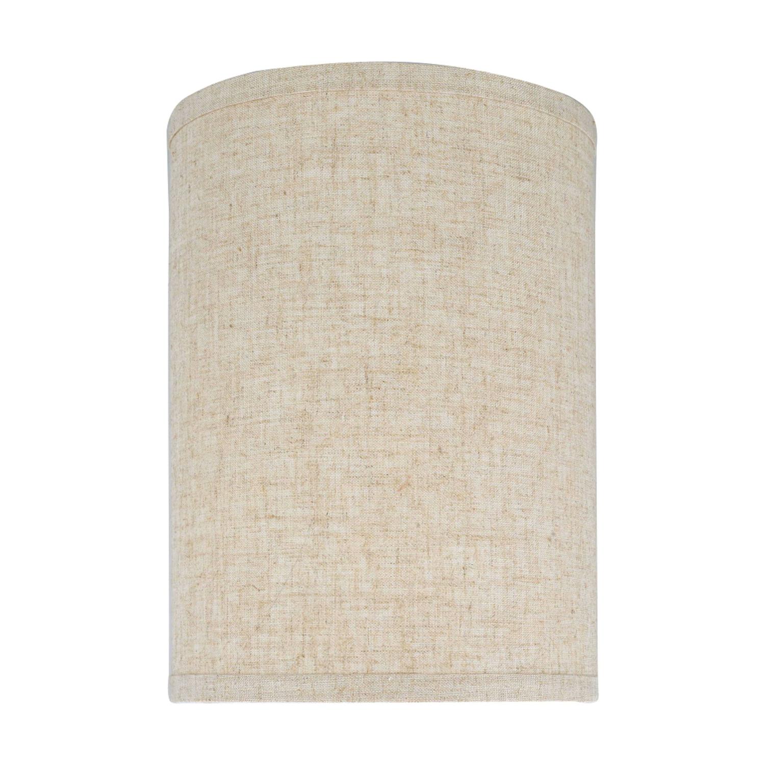 Aspen Creative Corporation 8&” Linen Drum Lamp Shade
