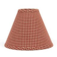 Newbury Gingham Bulb Clip Fabric Lamp Shade by Raghu
