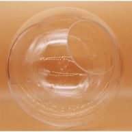 12 CL Acrylic Round Globe Neckless