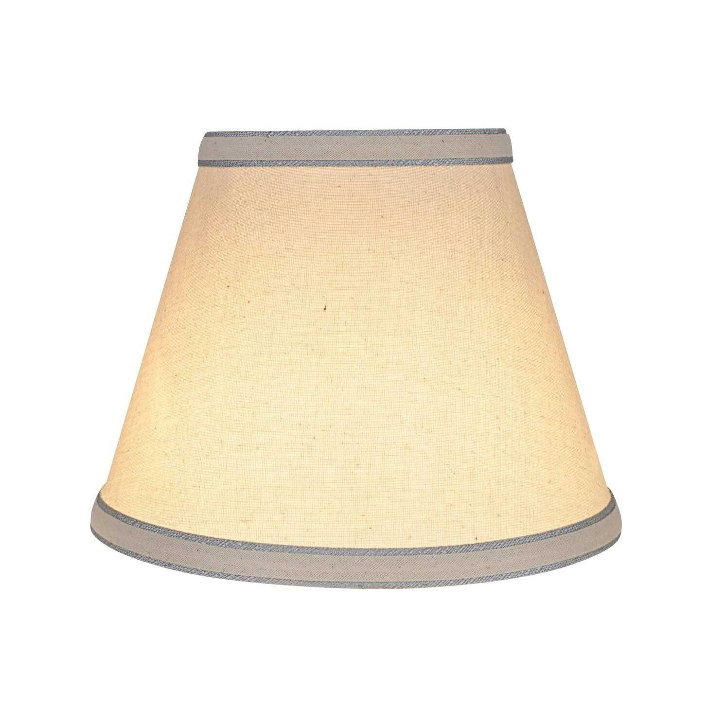 Aspen Creative 58909 Transitional Hardback Empire Shape UNO Construction Lamp Shade in Off White - Image 3