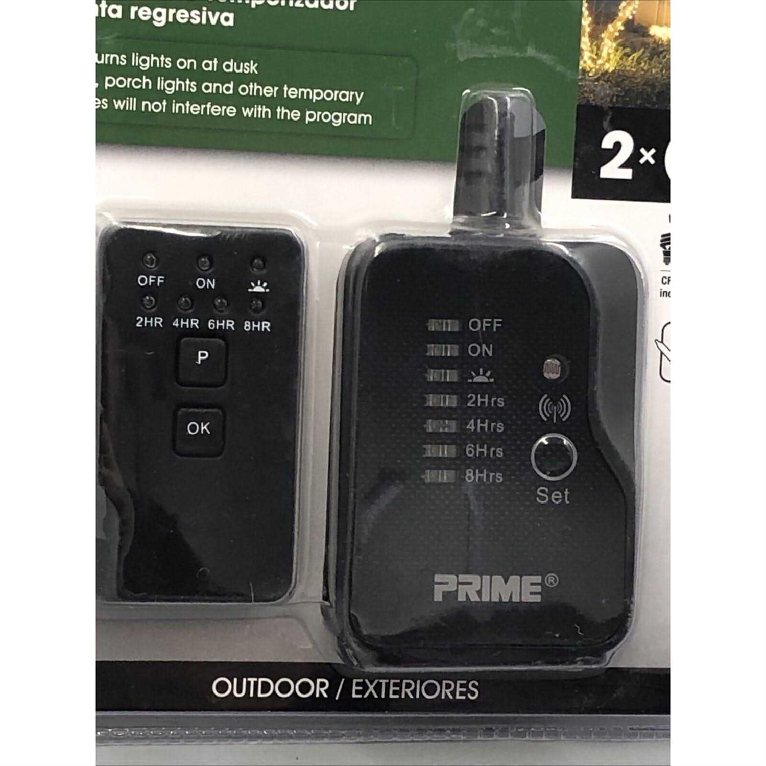 Prime Outdoor Residential Lighting Countdown Timer Remote Photocell - Image 2