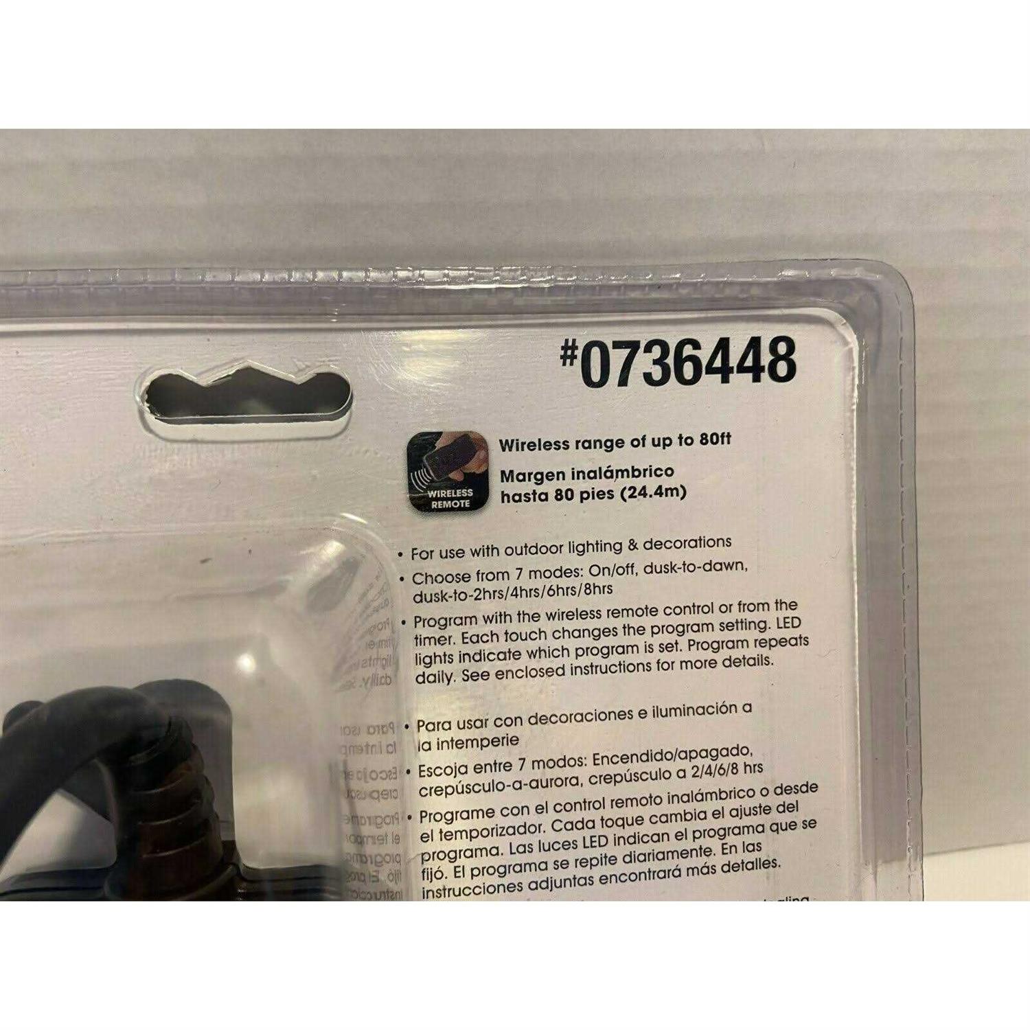 Prime Outdoor Residential Lighting Countdown Timer Remote Photocell - Image 5