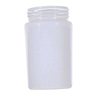 B&p Lamp Screw Fitter Globe With a Sprayed White Inside, 3 1/4 inch Diameter, 3 11/64 inch Diameter Fitter, and