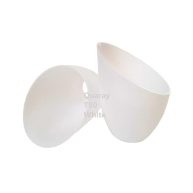 2-Pack 4-1/2 Quaray T50 Plastic Lamp Shade for Torchiere Floor Lamp