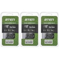 8TEN Micro Chisel Chainsaw Chain 12 Inch .043 1/4 64DL for Stihl 36700050064 HT 70 75 100 101 102 130