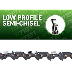 8TEN Micro Chisel Chainsaw Chain 12 Inch .043 1/4 64DL for Stihl 36700050064 HT 70 75 100 101 102 130 - Image 4