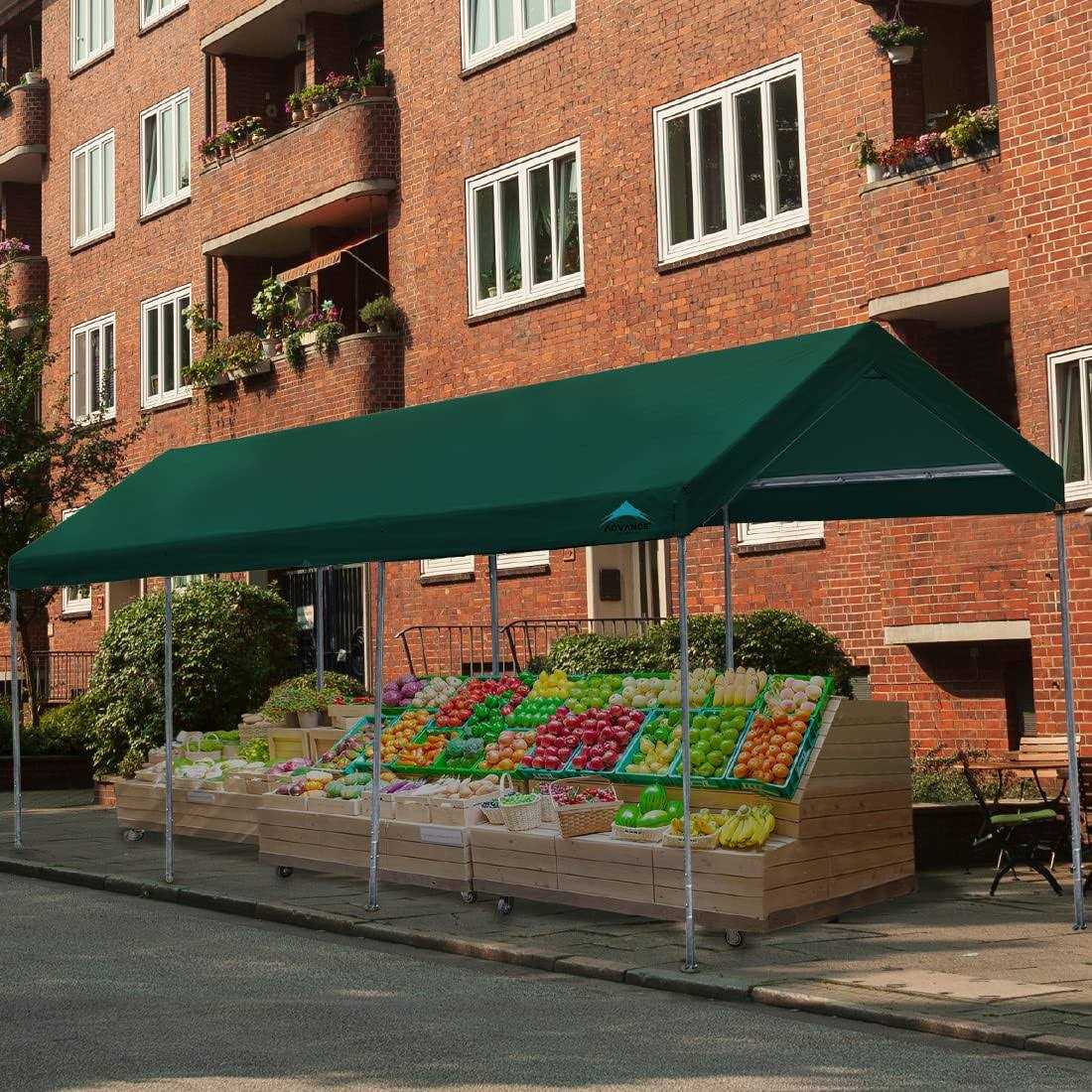 Advance Outdoor 10′ x 20′ Heavy Duty Carport Car Canopy Garage Boat Shelter Party Tent - Image 4