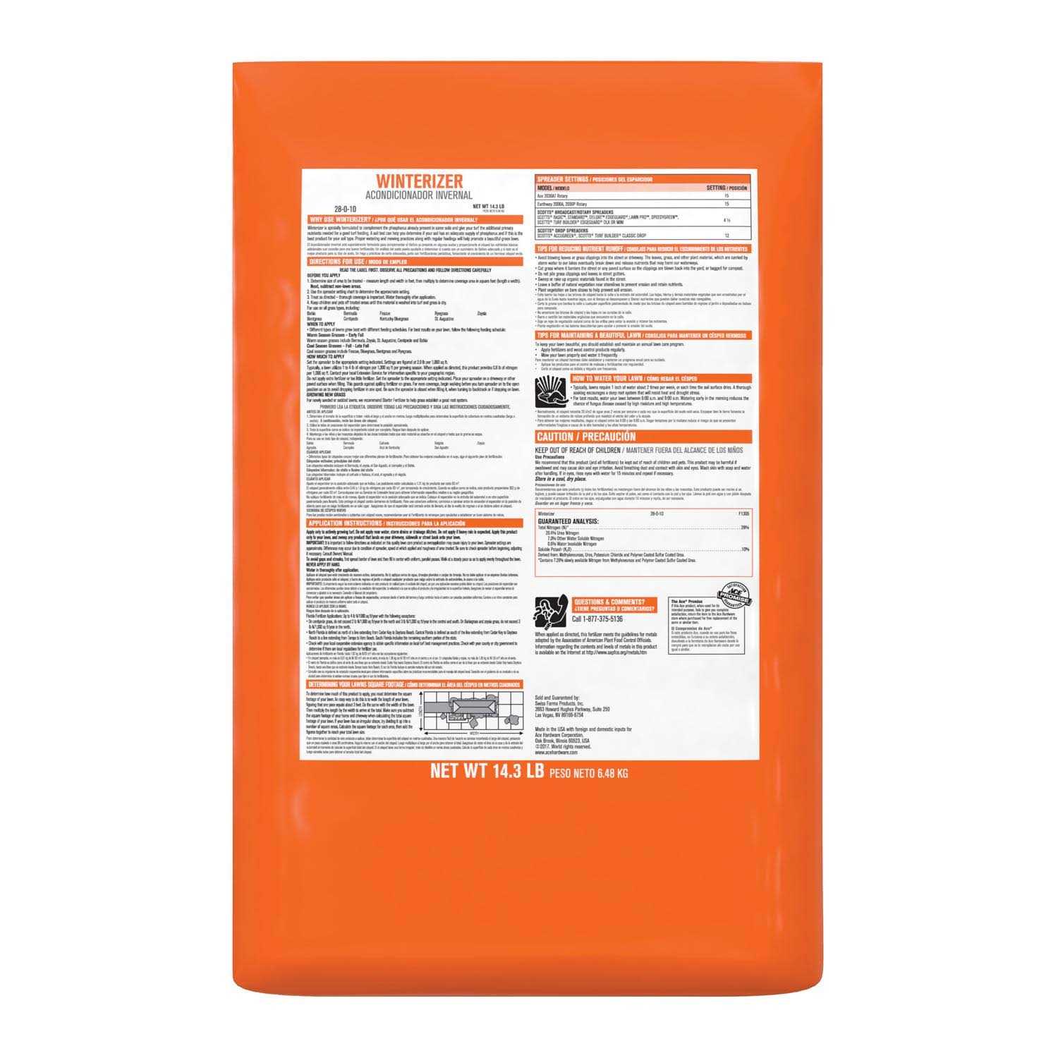 ACE 5000-sq ft Lawn Winterizer - Image 2