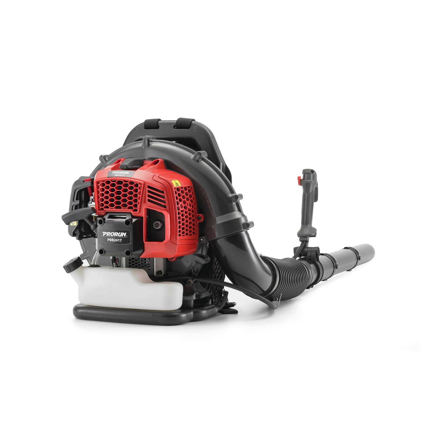 PRORUN 51.7-cc 2-cycle 570-CFM 250-MPH Gas Backpack Leaf Blower PBB2417