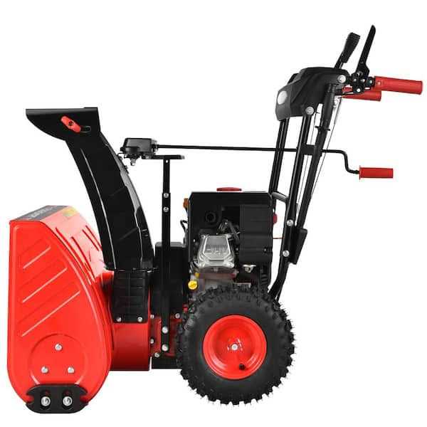 Powersmart 24 in. Two-Stage Gas Snow Blower with Electric Start and LED Light and Heated Handles - Image 4