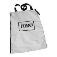 OEM Toro Blower Vacuum Bottom Zip Debris Dump Collection Bag / 51574