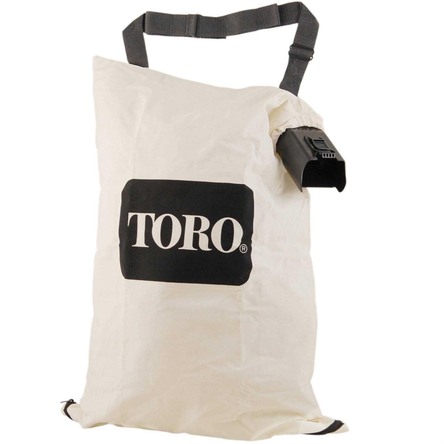 OEM Toro Blower Vacuum Bottom Zip Debris Dump Collection Bag / 51574 - Image 3