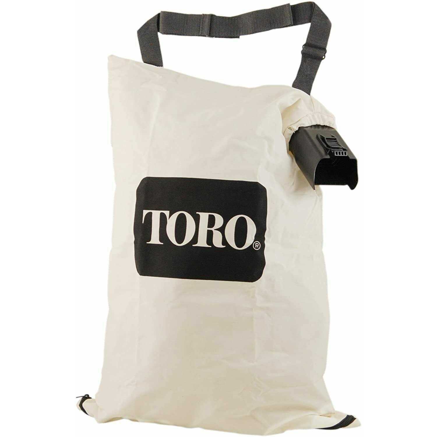 OEM Toro Blower Vacuum Bottom Zip Debris Dump Collection Bag / 51574