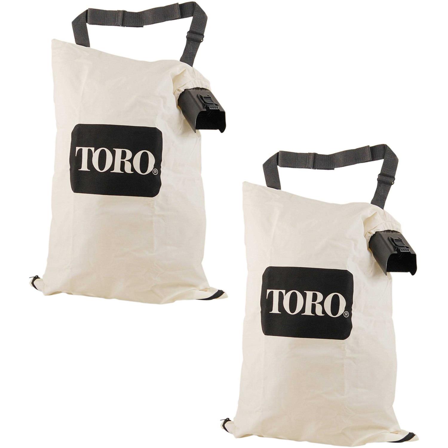 OEM Toro Blower Vacuum Bottom Zip Debris Dump Collection Bag / 51574 - Image 2