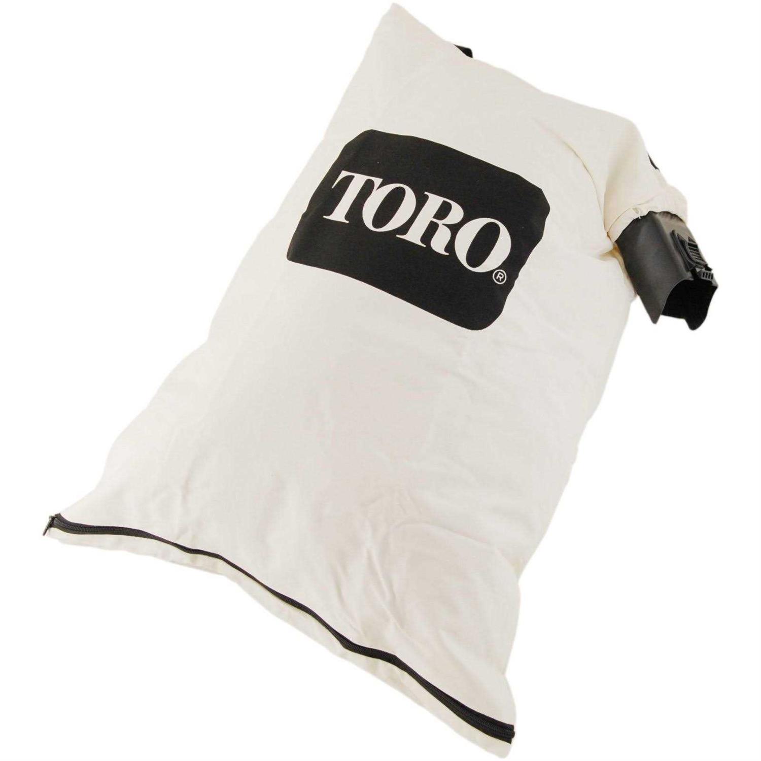 OEM Toro Blower Vacuum Bottom Zip Debris Dump Collection Bag / 51574 - Image 3