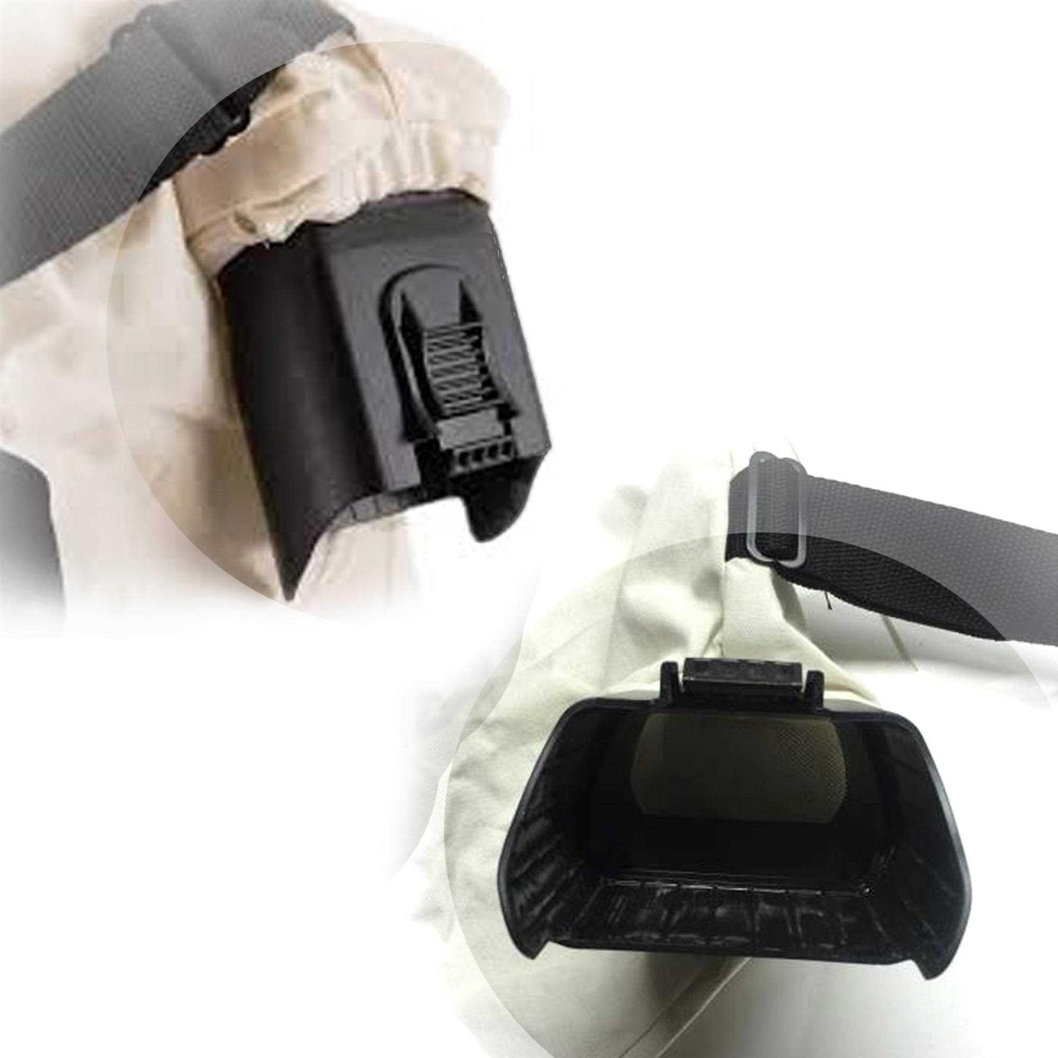 OEM Toro Blower Vacuum Bottom Zip Debris Dump Collection Bag / 51574 - Image 2