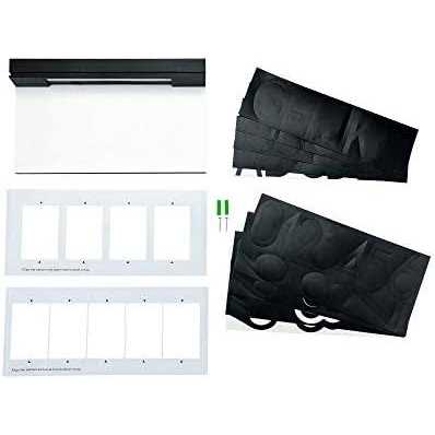 Percompile Aluminum Address Plaques for House Solar Powered House Number for Outside - Image 2