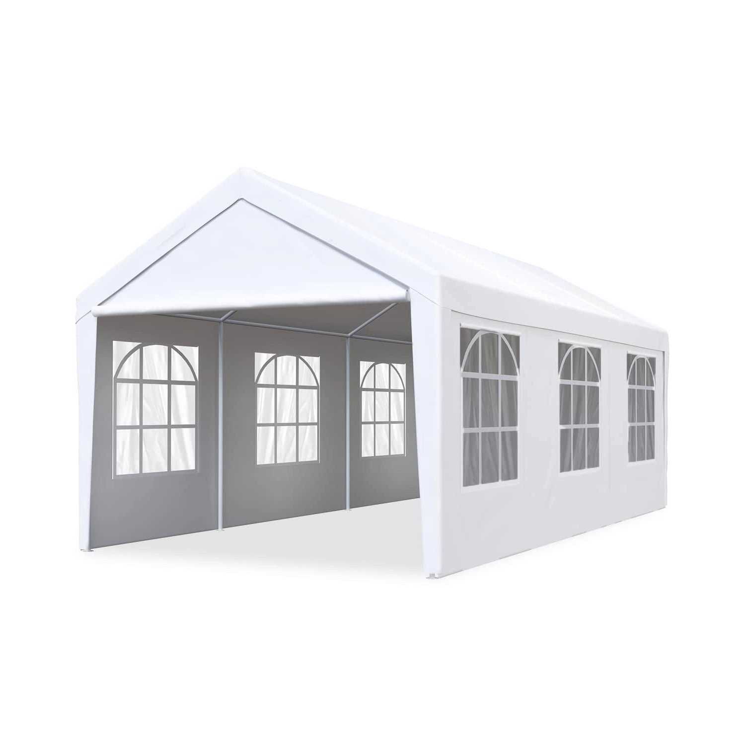 Quictent 20′ x 10′ Car Shelter with Windows