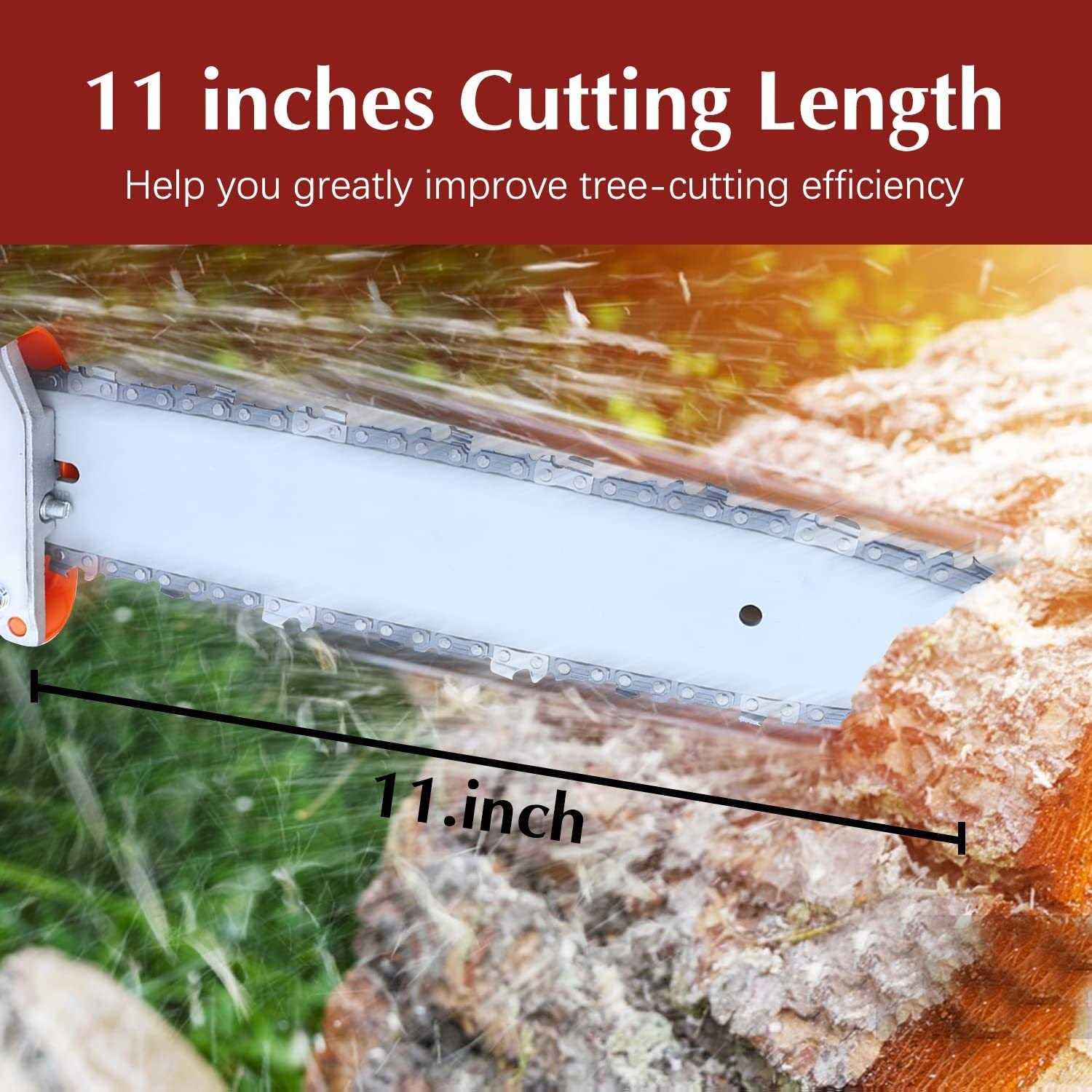 Pole Saw Powerful Gas Pole Chainsaw 42.7Cc 2-Cycle Cordless Extension Pole Saw - Image 3