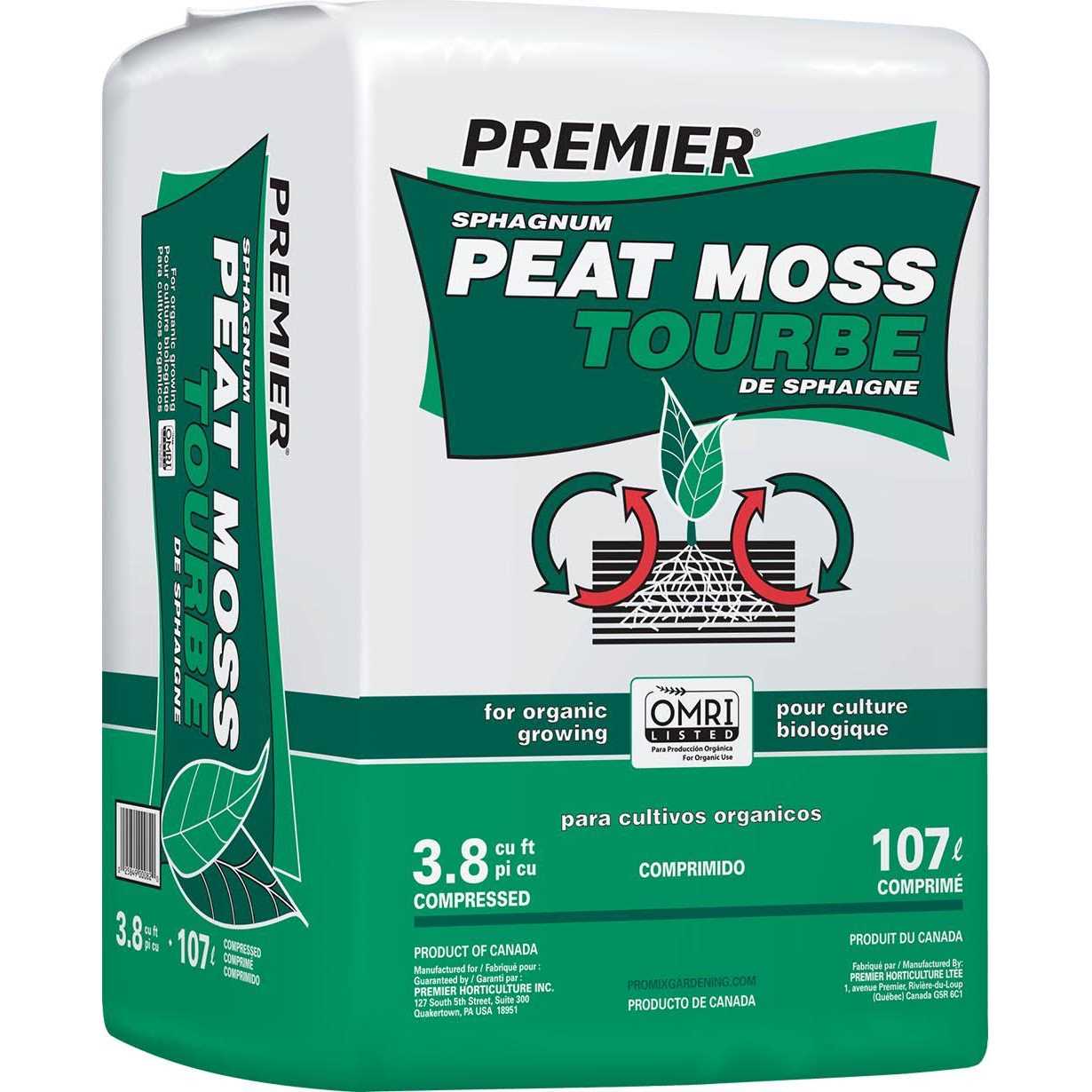 Premier Sphagnum Peat Moss