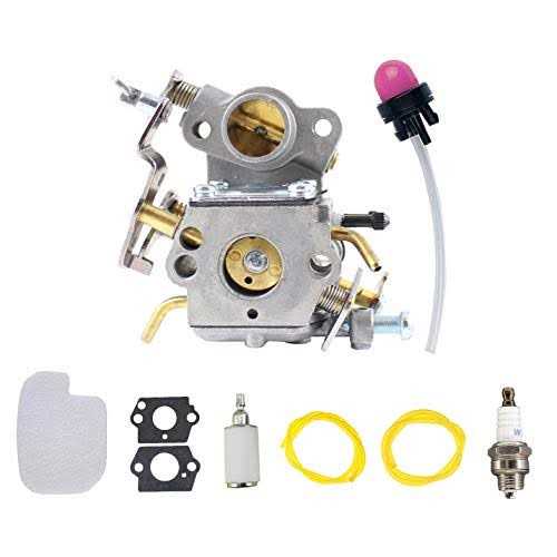 PP4218A Carburetor for Poulan Pro P3314 PR4218 PP4218AVX PP4018 PP3516AVX P3416 PP3816 18&” 35cc 42cc Chainsaw Craftsman 358.350990 358.341900