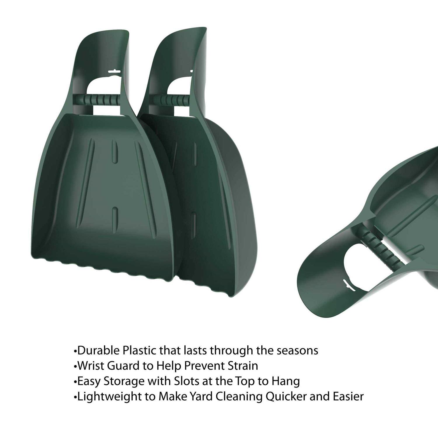 Pure Garden Leaf Grabber Hand Rake Claw, Lightweight, Durable Garden Tool for Scooping Leaves, Spreading Mulch, Yard Work and More - Image 5