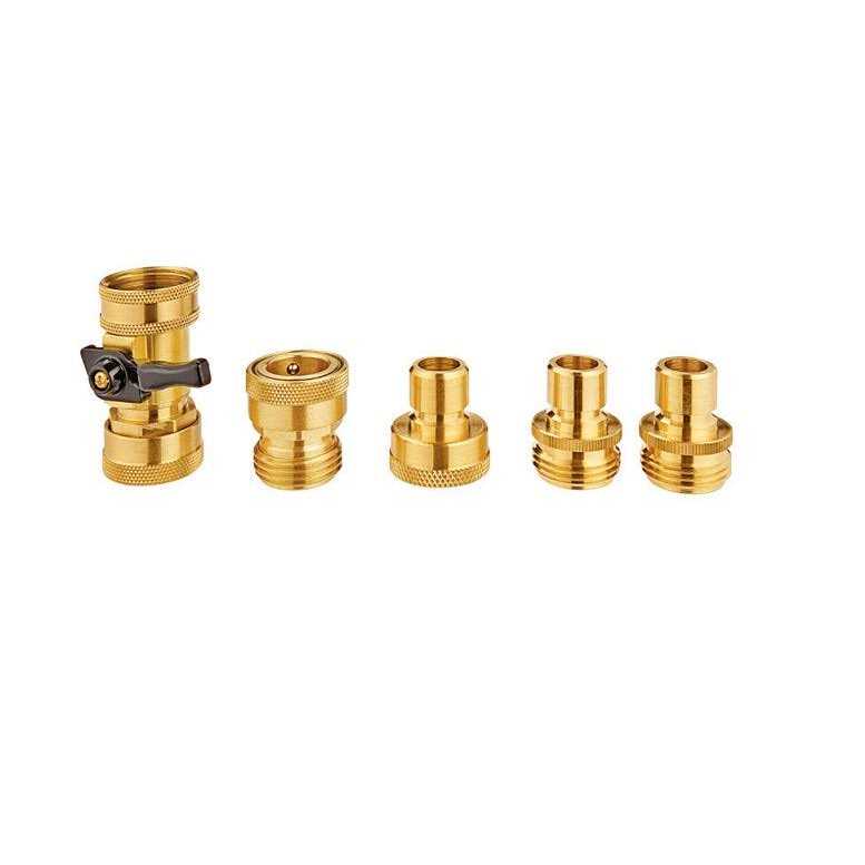 Ace Brass Quick Connector Hose Set Threaded - Image 2