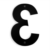 6 in. Floating Mount House Number Barton