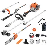 PROYAMA 26cc 6 in 1 Multi Functional Trimming Tools Gas Hedge Trimmer