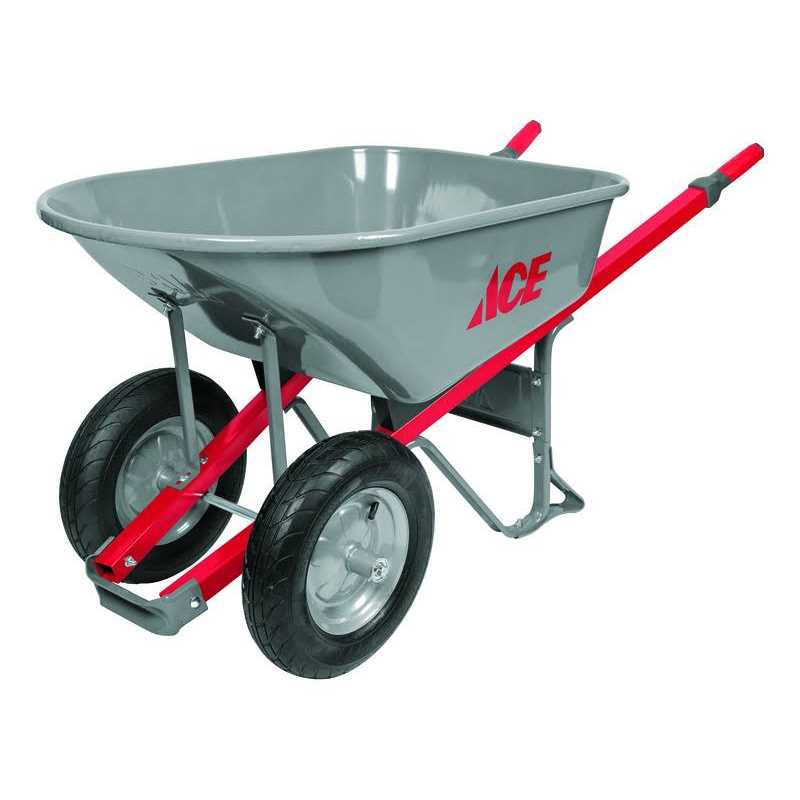 Ace Steel Contractor Wheelbarrow - Image 2
