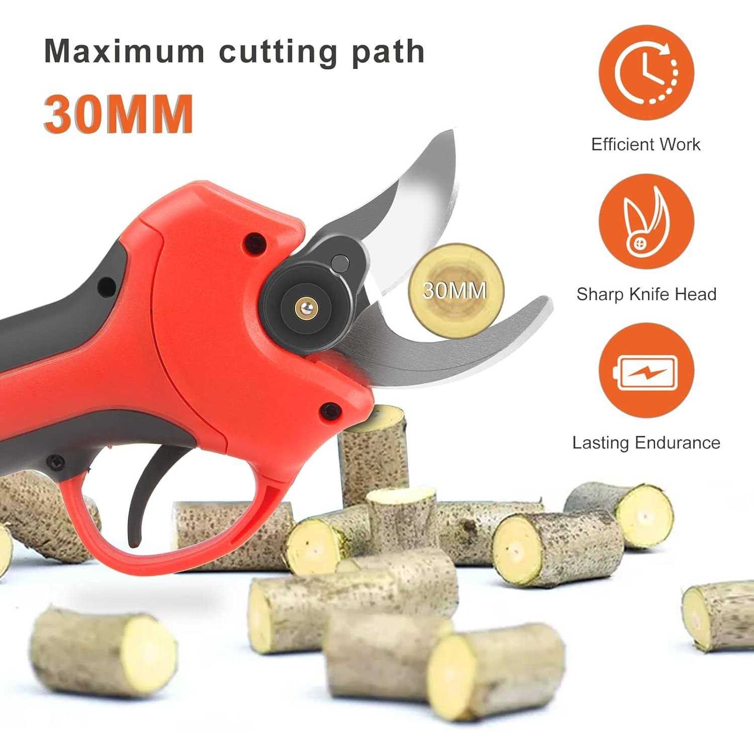 Professional Cordless Electric Pruning Shears - Image 2