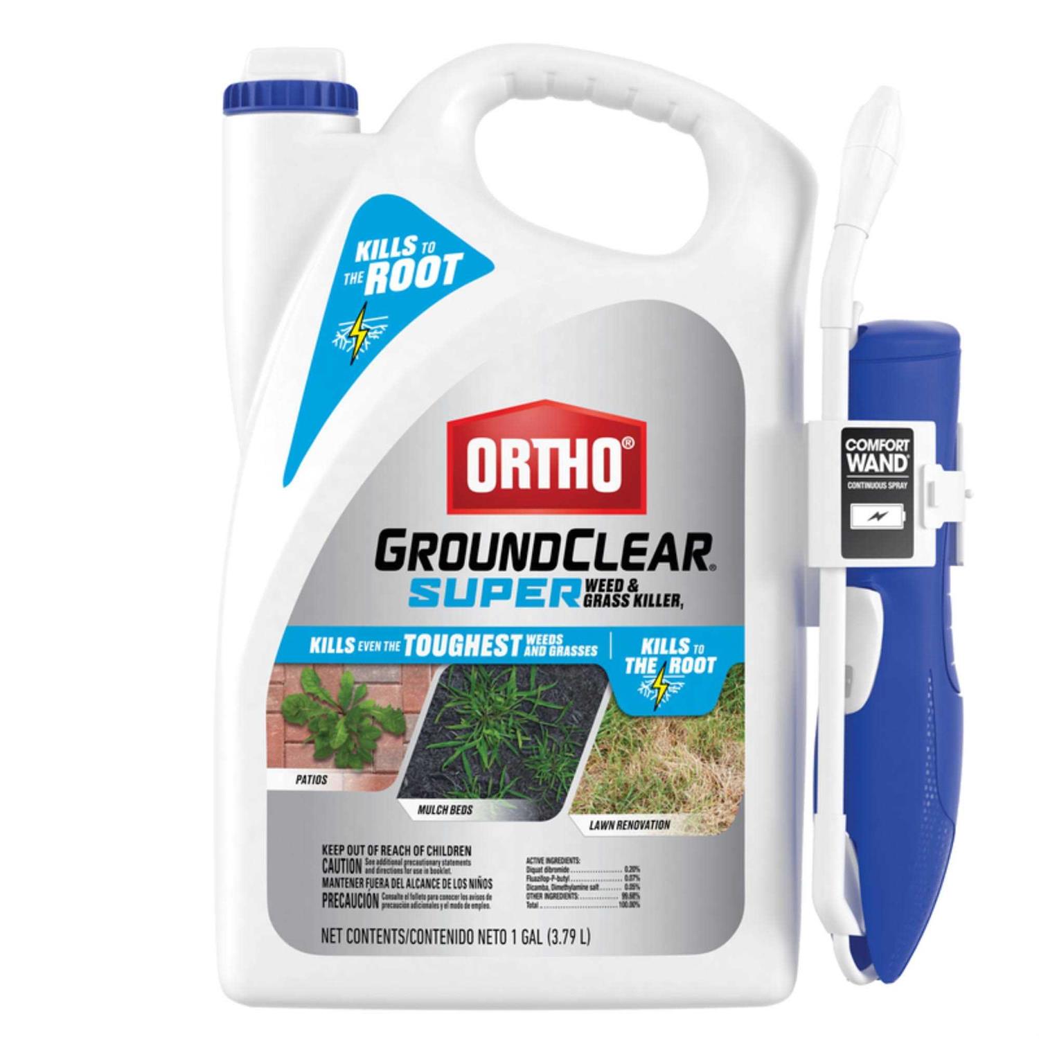 Ortho GroundClear Super Weed & Grass Killer Wand