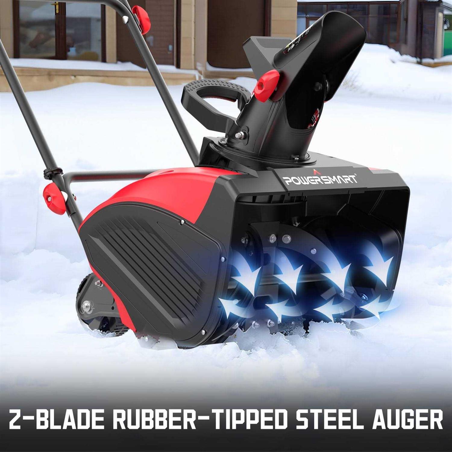 Powersmart 21 inch Electric Single Stage Snow Thrower db5021 - Image 3
