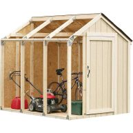 2x4basics 90192MI Custom Shed Kit with Peak Roof