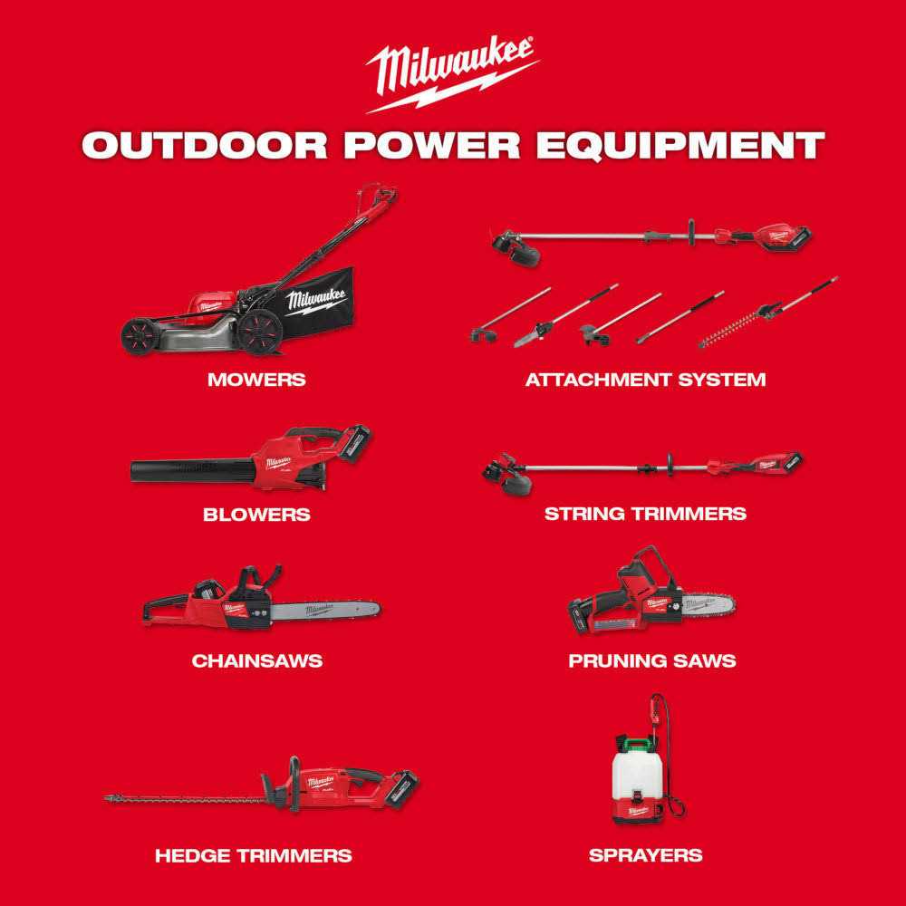 49-16-2717 Milwaukee M18 FUEL QUIK-LOK String Trimmer Attachment - Image 5
