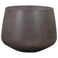 Amethyst Round Lightweight Concrete Indoor or Outdoor Planter Armen Living